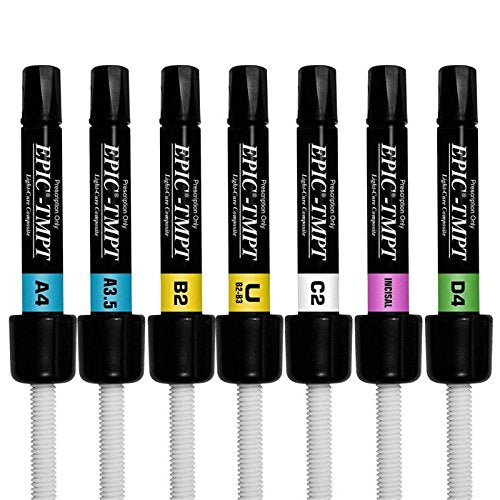 Parkell S361 EPIC-TMPT Universal Light Cure Composite Dental Syringe A2 3 Gm Parkell S361 EPIC-TMPT Universal Light Cure Composite Dental Syringe A2 3 Gm